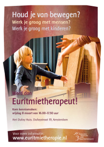 Open dag 8 maart Euritmie therapie Antroposofische Vereniging groepen Amsterdam